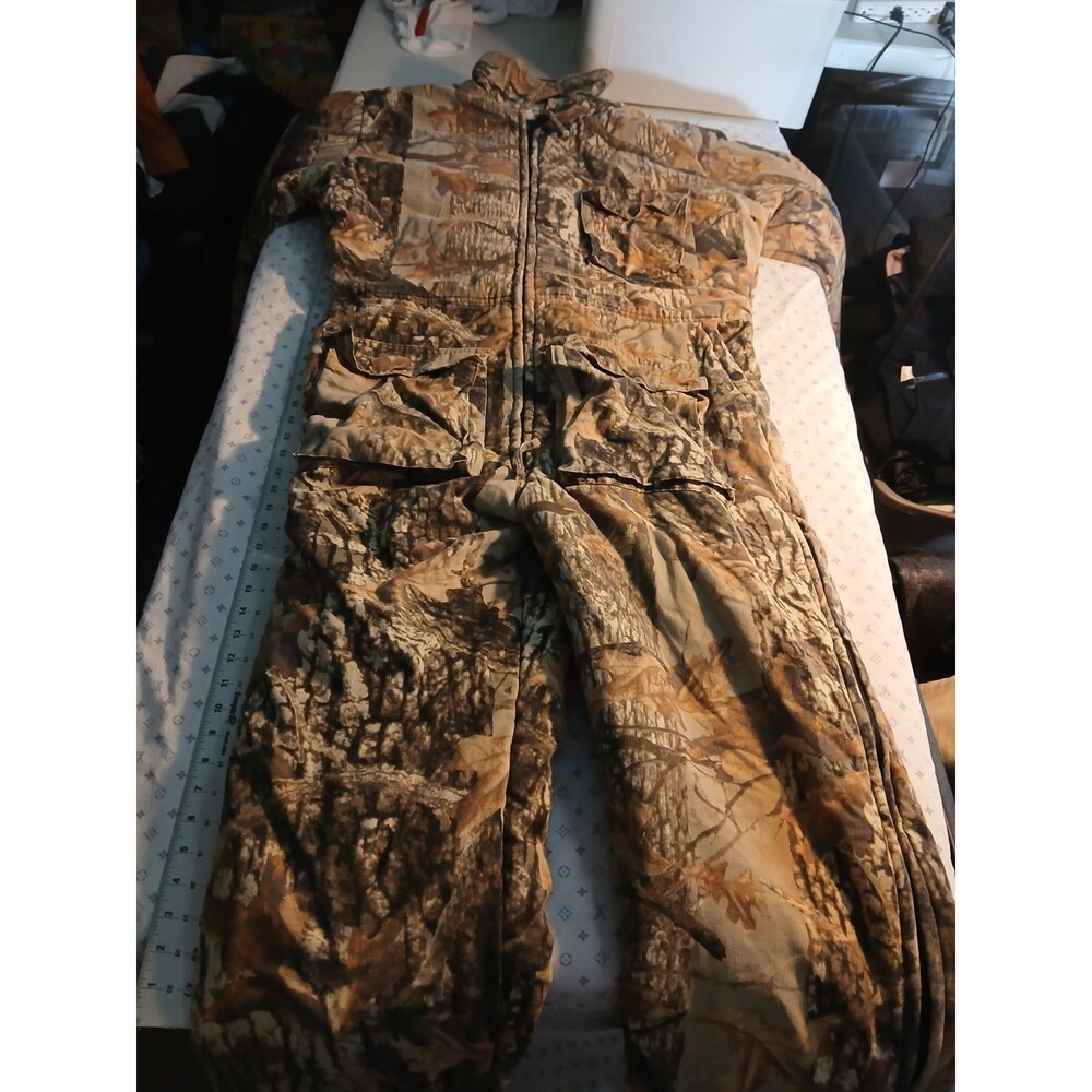 Northern Territory Coveralls Mens Sniper XL Conceal Camo Hunting Insulated Vtg